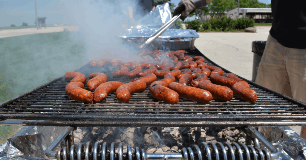 corporate caterer company picnic