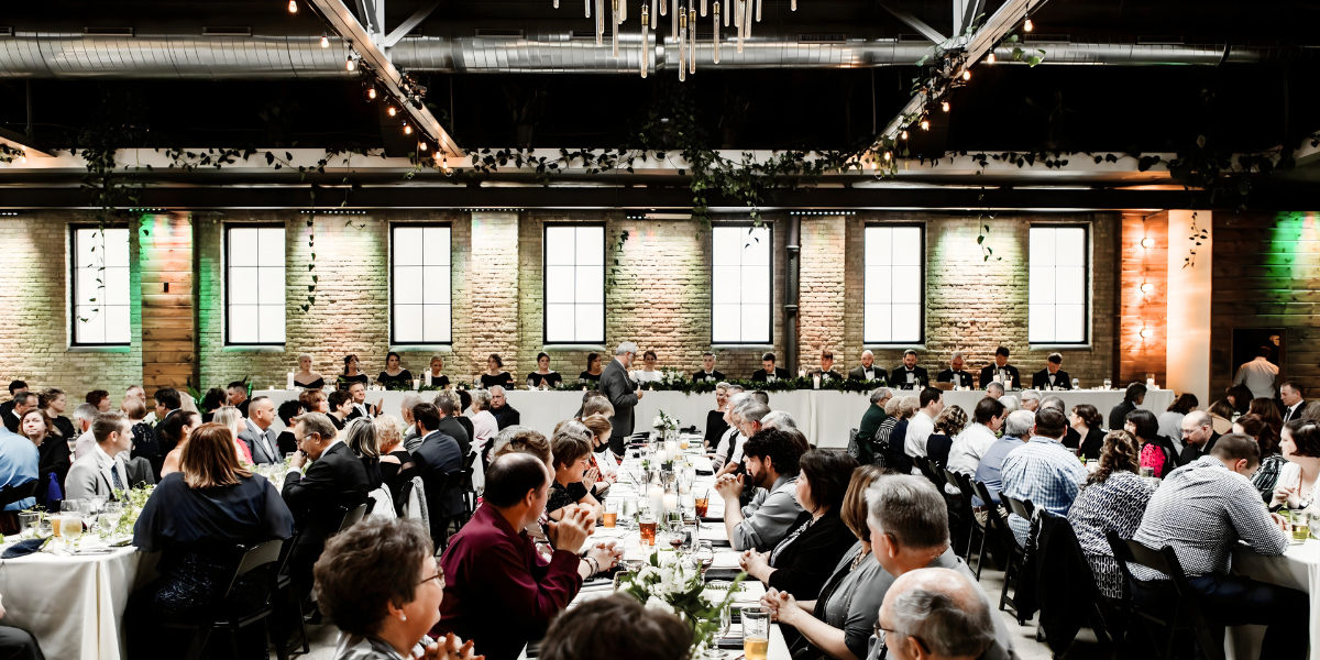 Wedding Reception | All Occasions Catering Wisconsin Wedding Table Celebration